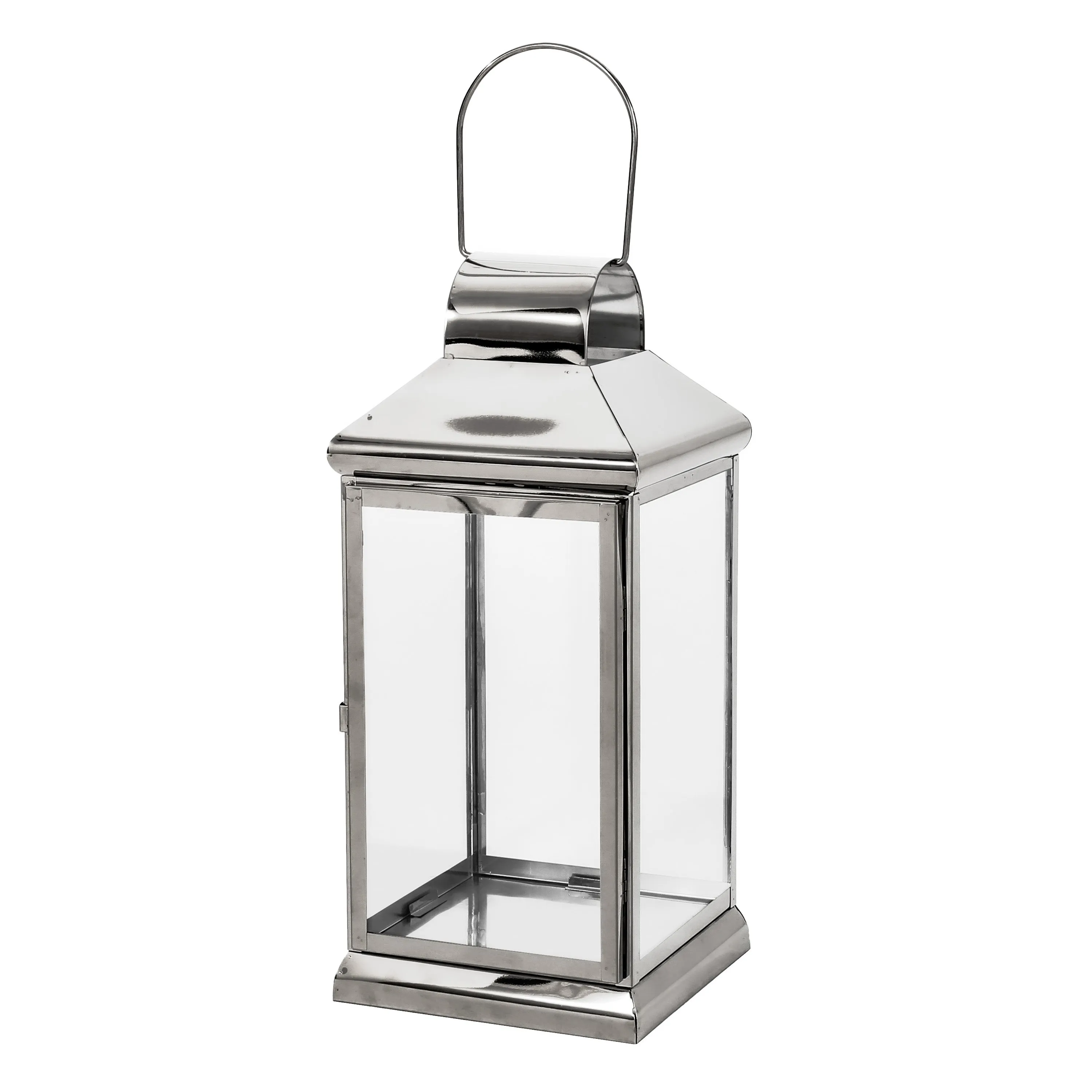 WALTER  16"H STAINLESS STEEL LANTERN