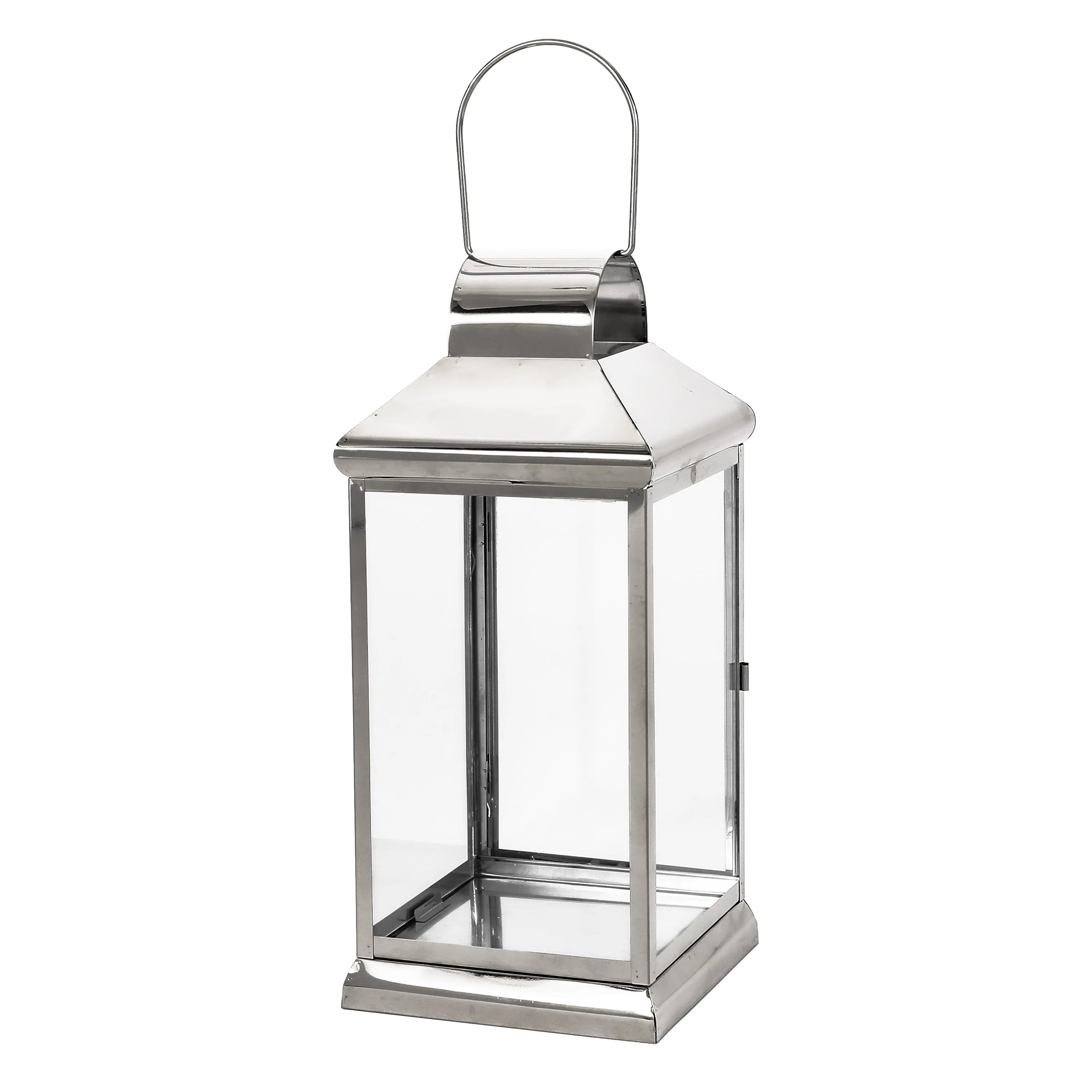 WALTER  16"H STAINLESS STEEL LANTERN