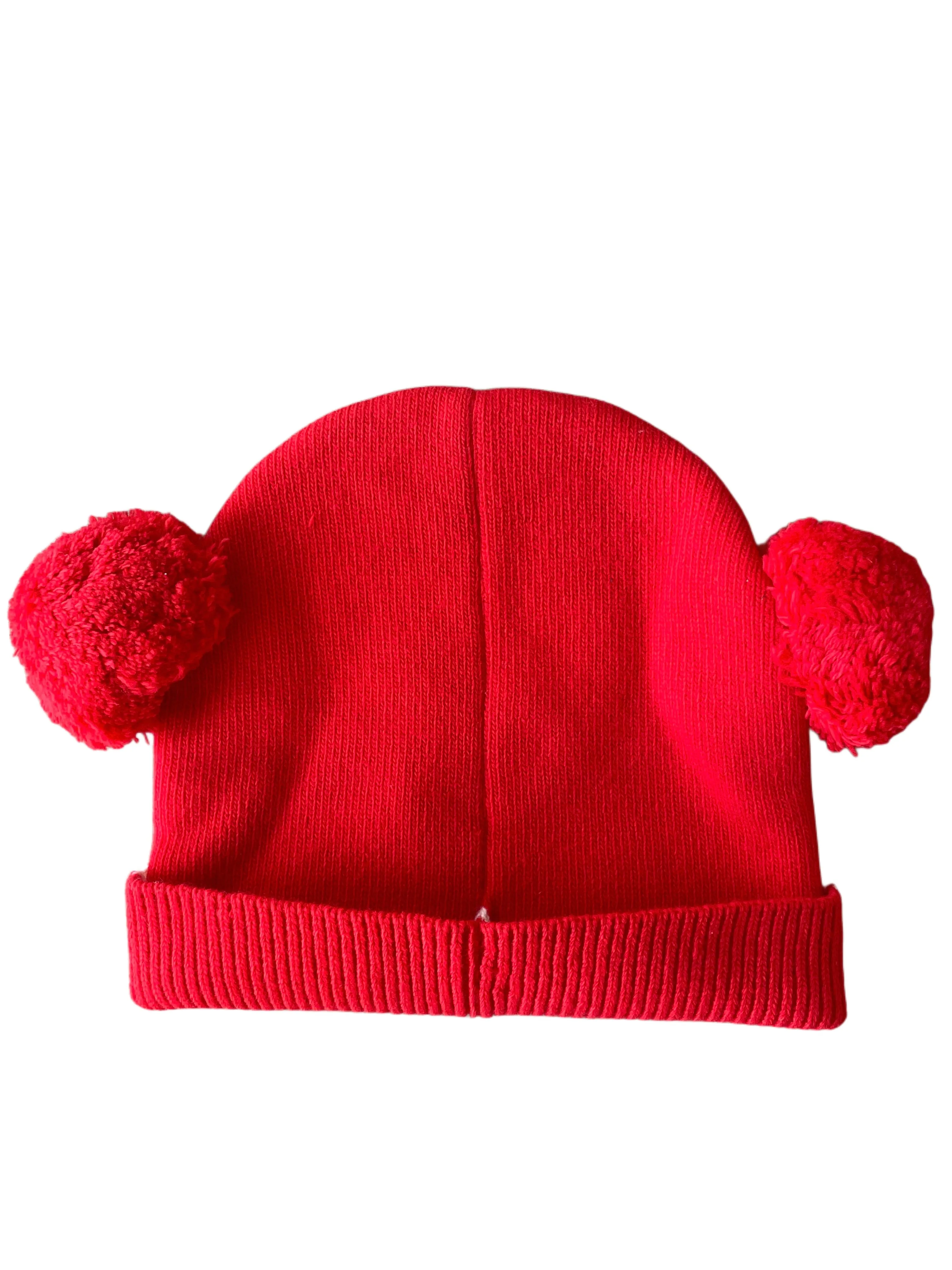 Walter Van Beirendonck Walter Beanie Red / Off White FW 24-25