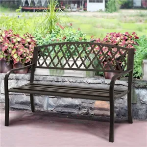 Yaheetech Patio Park Garden Bench